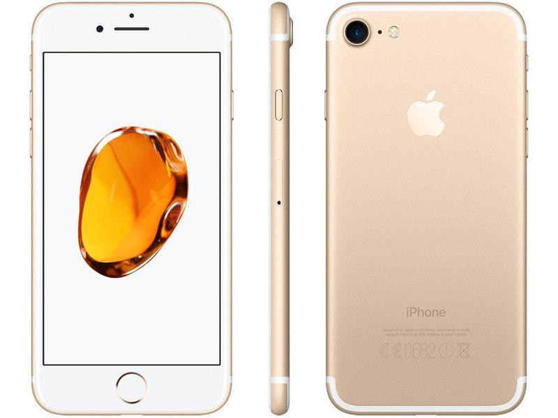 iPhone 7 Apple 32GB Dourado 4,7” 12MP - iOS - iPhone - Magazine Luiza